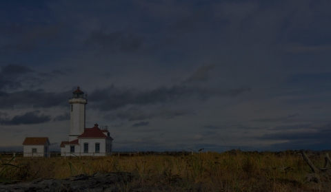 Enroll at Peninsula College Lighthouse with a filter